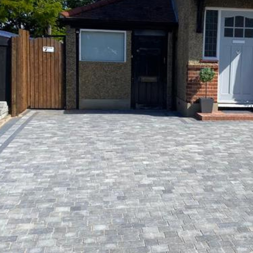 Driveway Stone Paving in Brynford