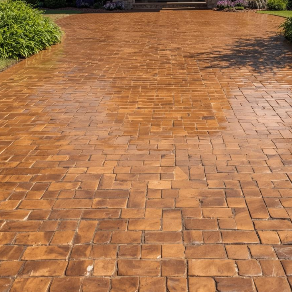 Imprinted Concrete Driveway Solutions in Brynford