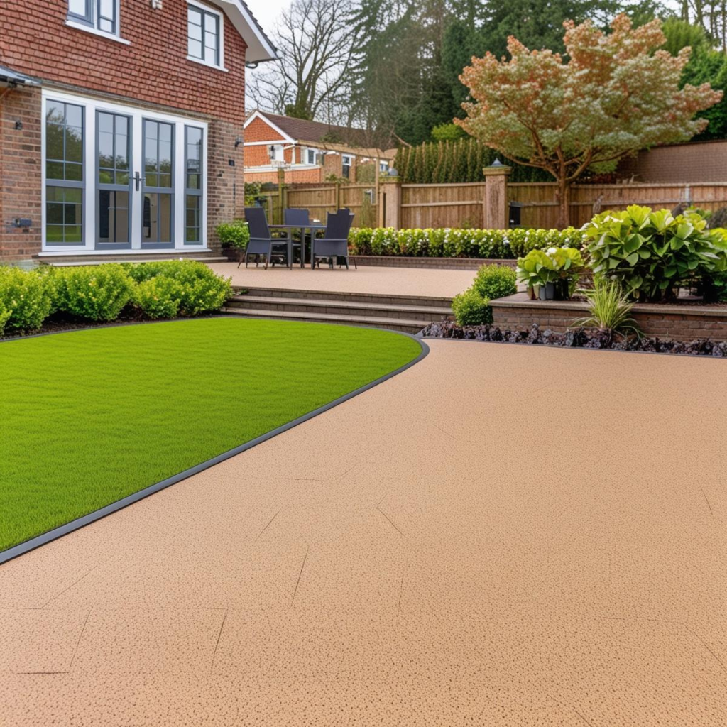 New Resin Paving in Brynford